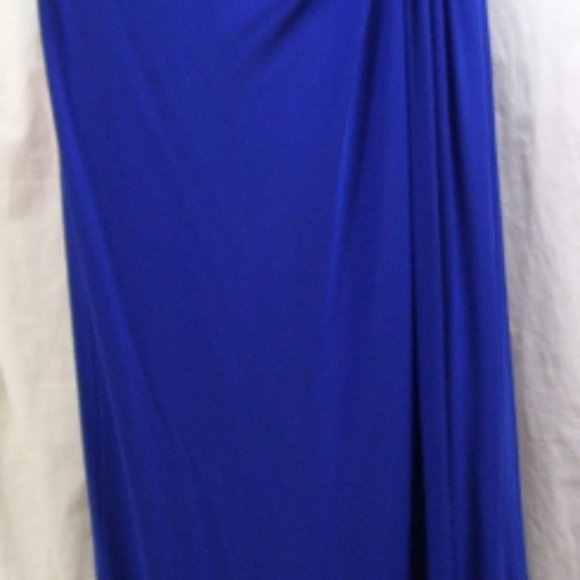 Ralph Lauren Vibrant Blue Prom Evening Gown Size 12 NWOT - Picture 4 of 5